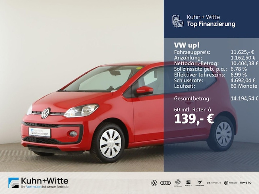 Volkswagen up! Move up! 1.0 MPI Move