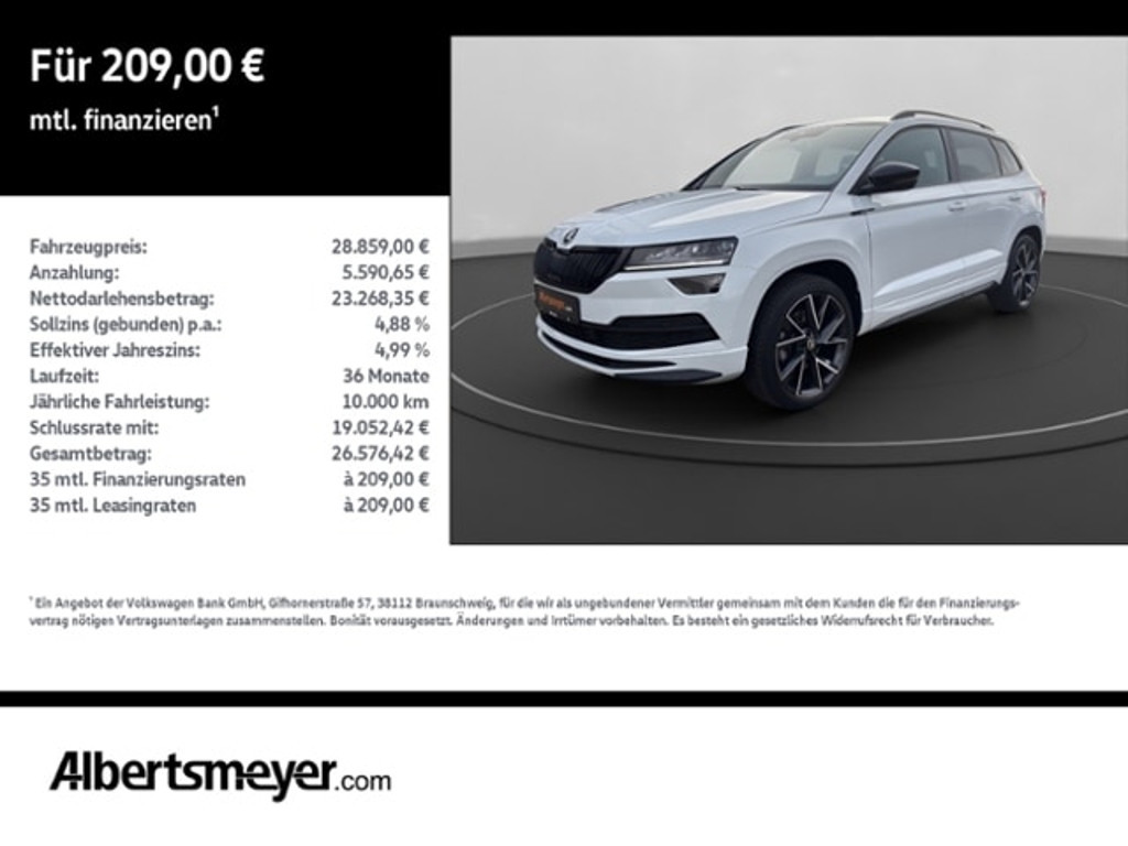 Skoda Karoq 4x4 2.0 TSI