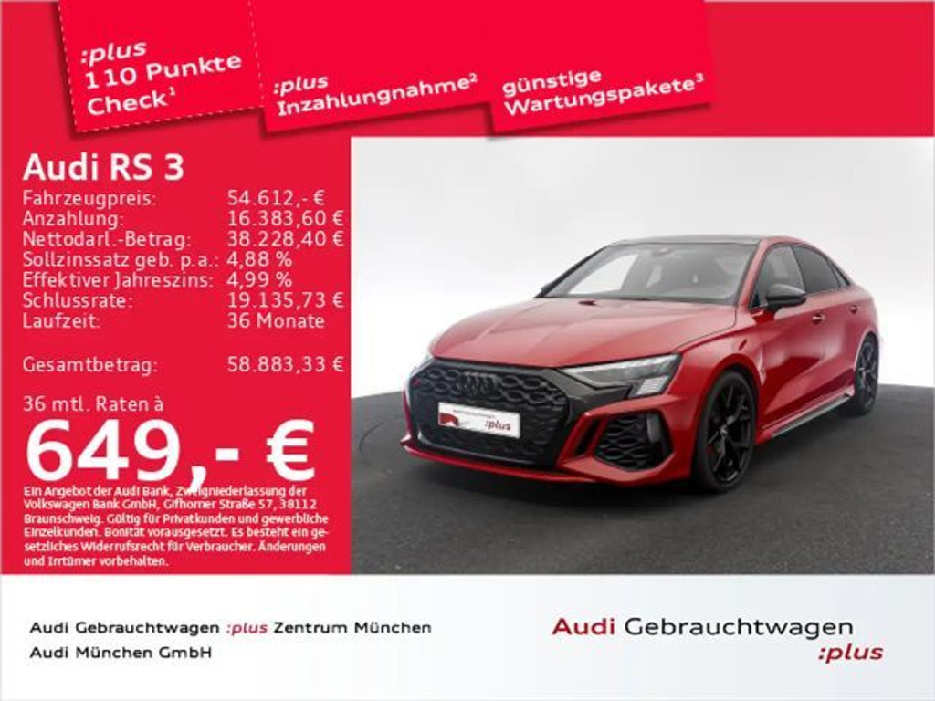 Audi RS3 Sedan S-Tronic
