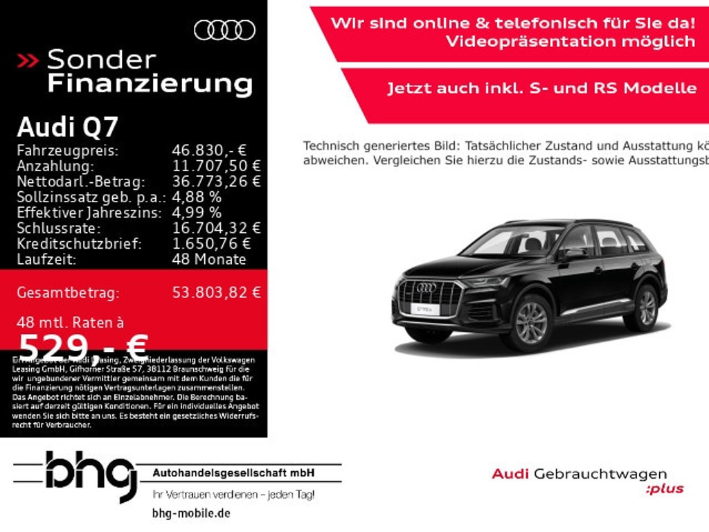 Audi Q7 Quattro Hybride 55 TFSI