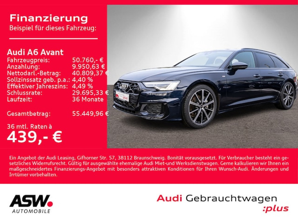 Audi A6 Avant S-Line S-Tronic 45 TFSI