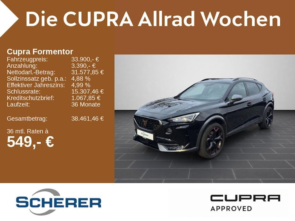 Cupra Formentor 4Drive 2.0 TSI VZ