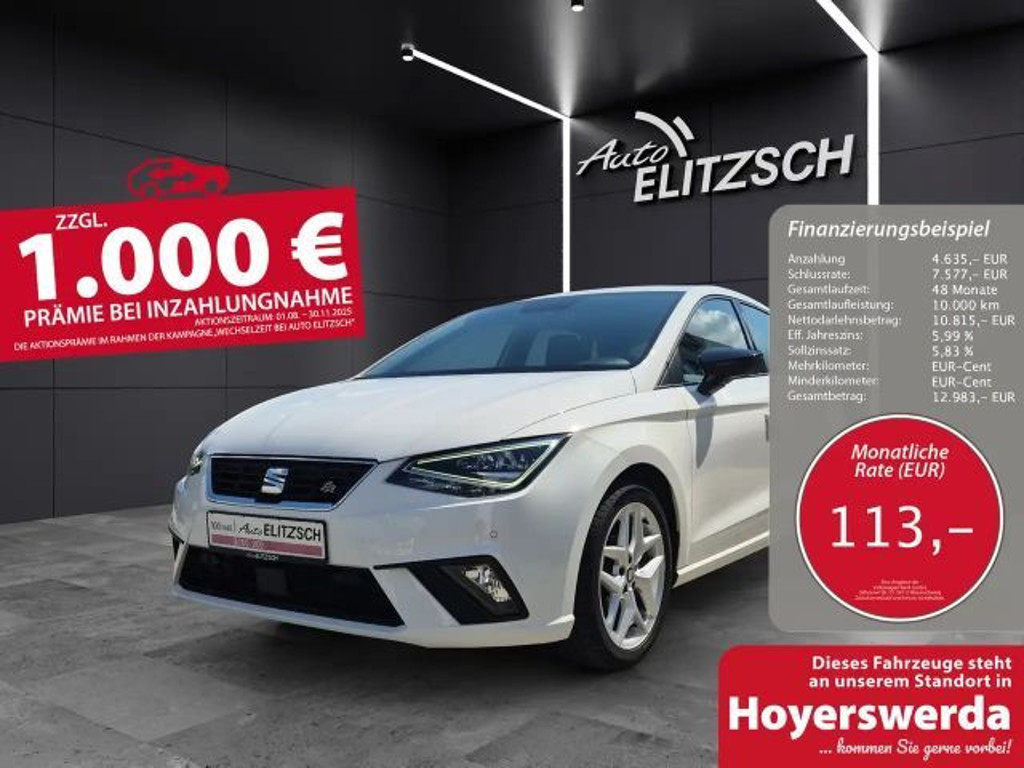 Seat Ibiza FR-lijn