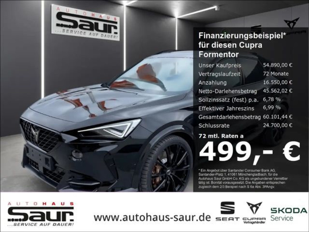 Cupra Formentor 4Drive VZ5 2.5 TSI DSG