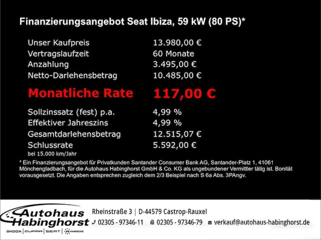 Seat Ibiza Style 1.0 MPI