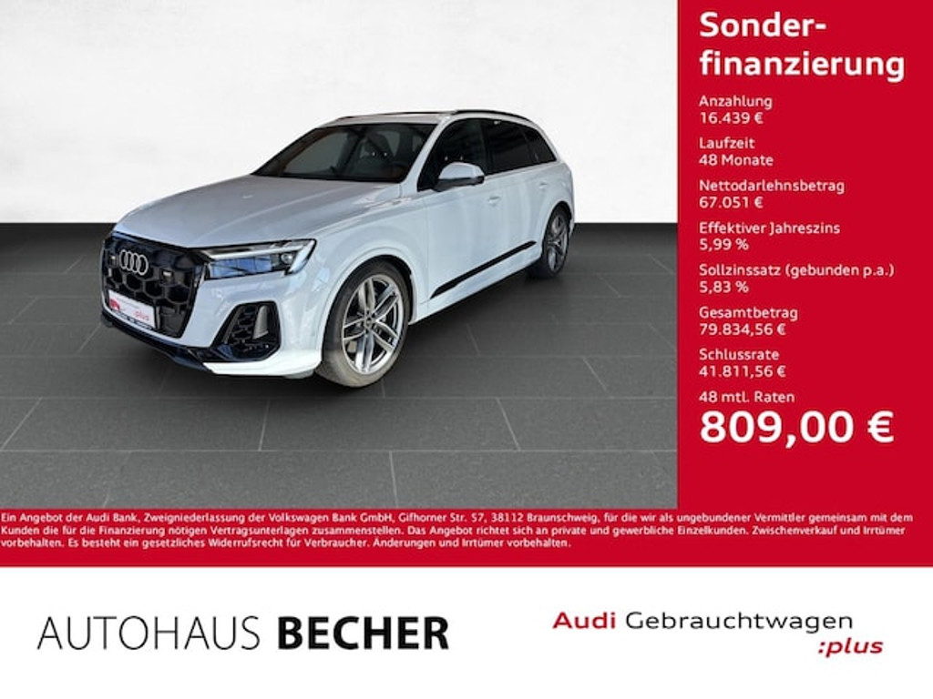 Audi Q7 Quattro S-Line Hybride 55 TFSI