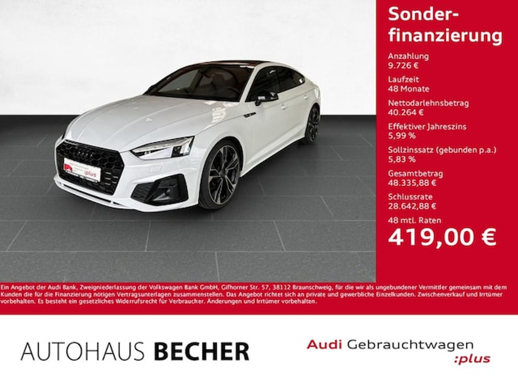 Audi A5 Sportback Business S-Line S-Tronic 40 TFSI