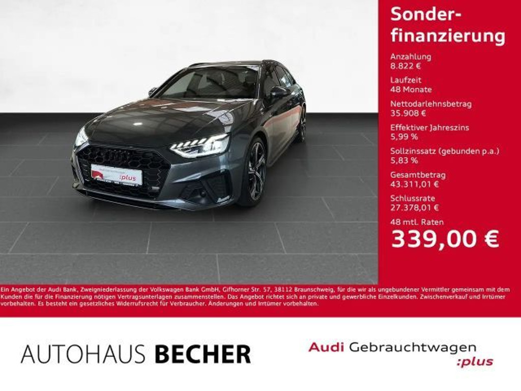 Audi A4 Avant S-Line S-Tronic 40 TDI