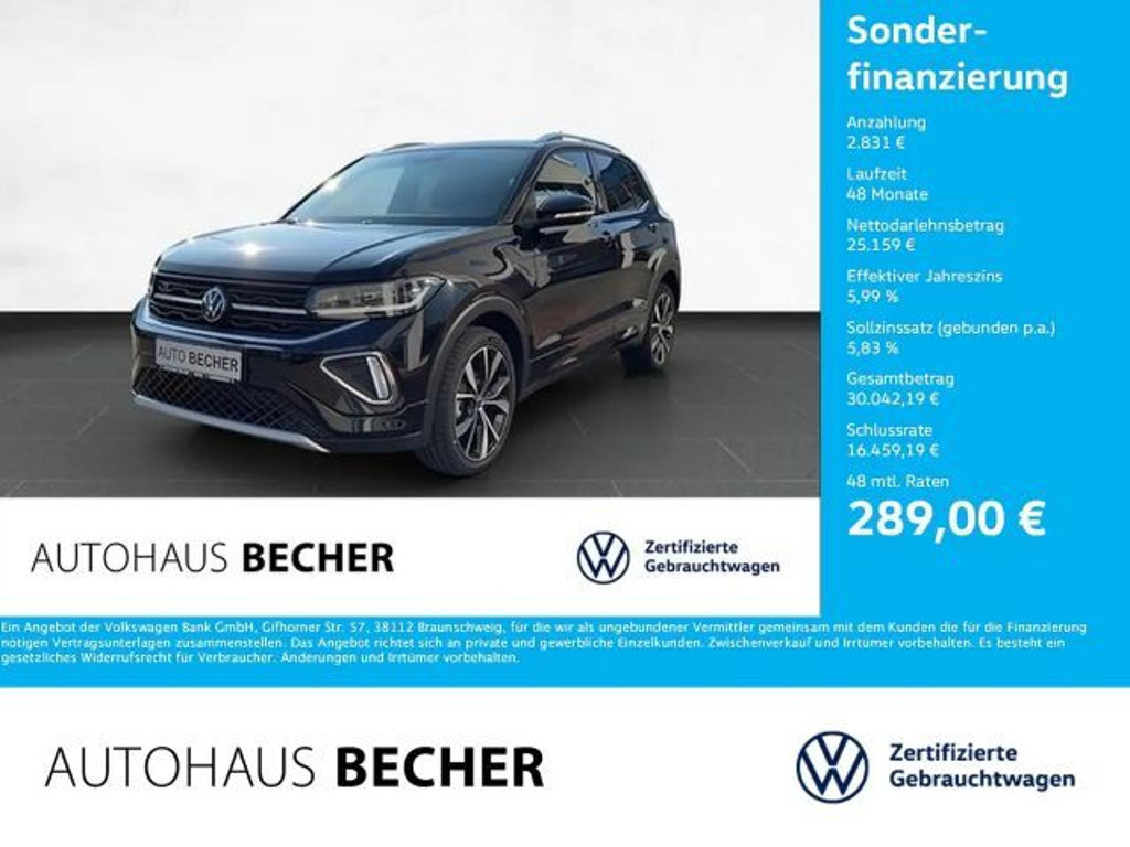 Volkswagen T-Cross DSG R-Line 1.0 TSI