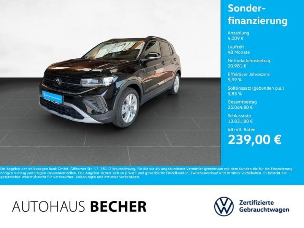 Volkswagen T-Cross Life 1.0 TSI IQ.Drive