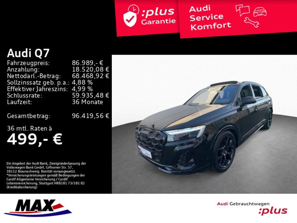 Audi Q7 Quattro S-Line 50 TDI