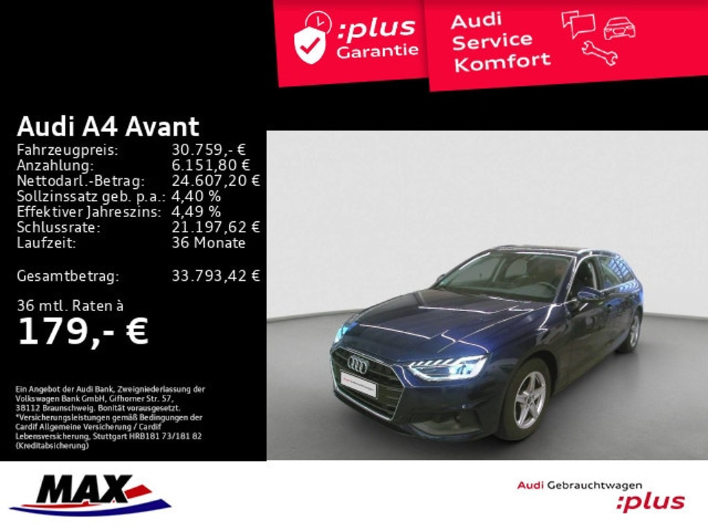 Audi A4 Avant S-Tronic 35 TDI