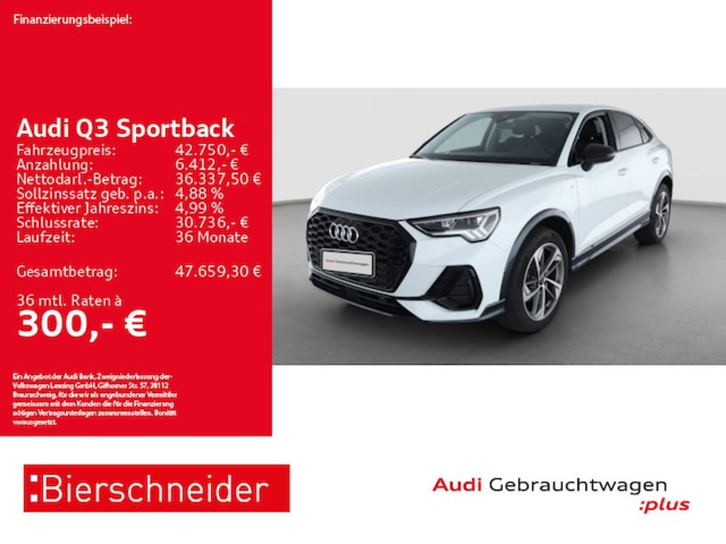 Audi Q3 Sportback S-Line S-Tronic 35 TFSI