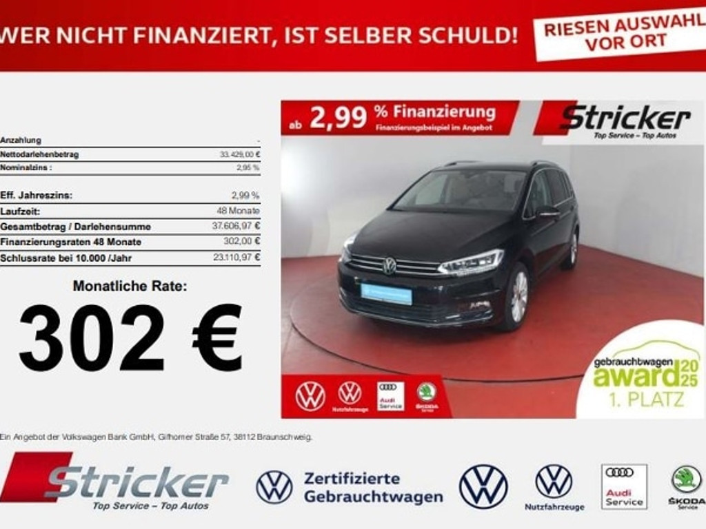 Volkswagen Touran DSG 2.0 TDI