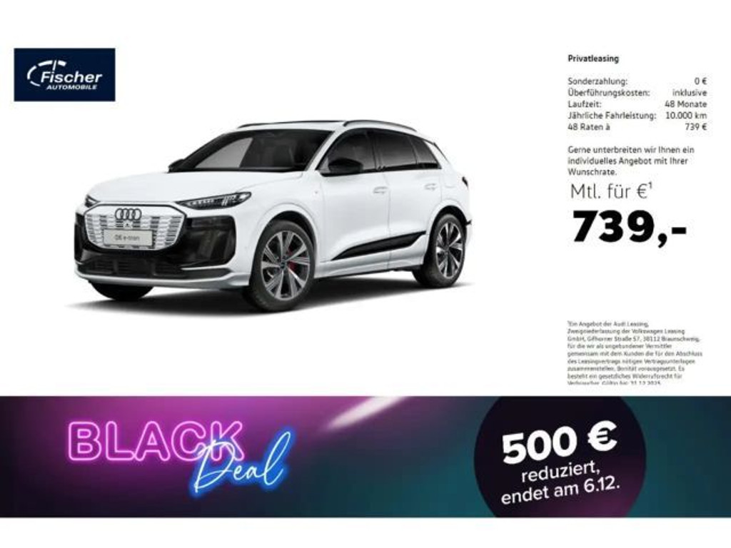 Audi Q6 e-tron S-Line Performance