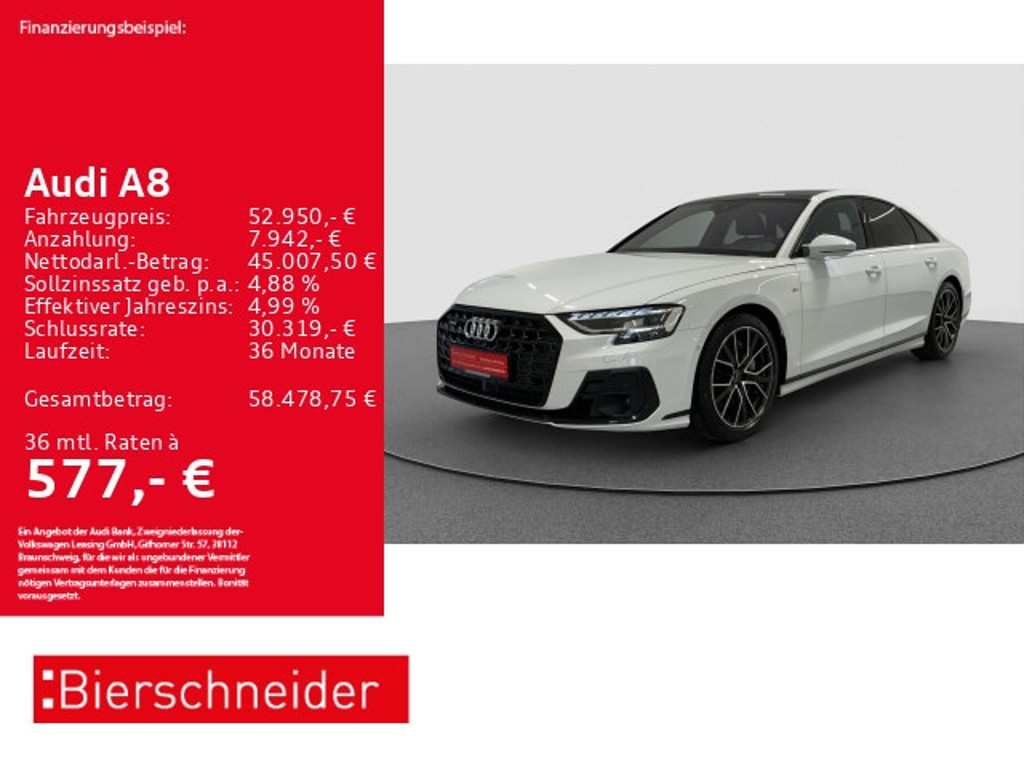 Audi A8 Quattro 55 TFSI