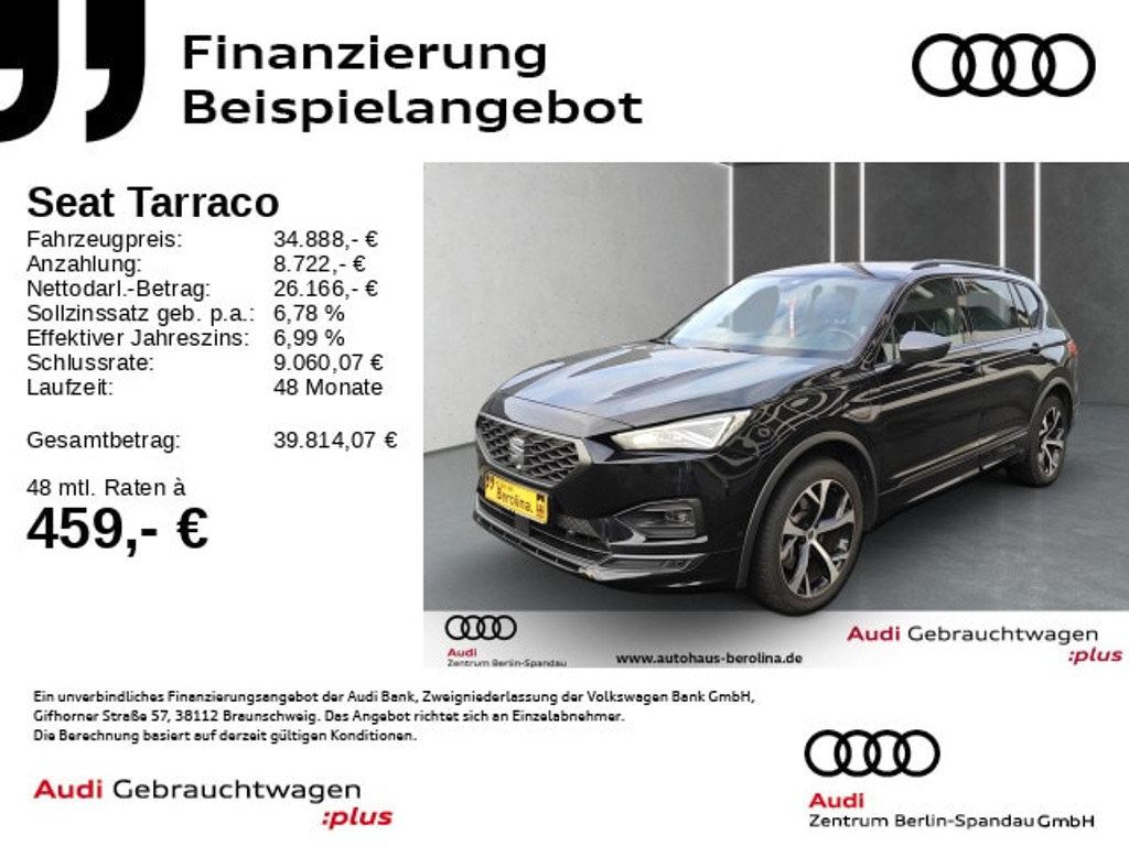 Seat Tarraco FR-lijn e-Hybrid DSG