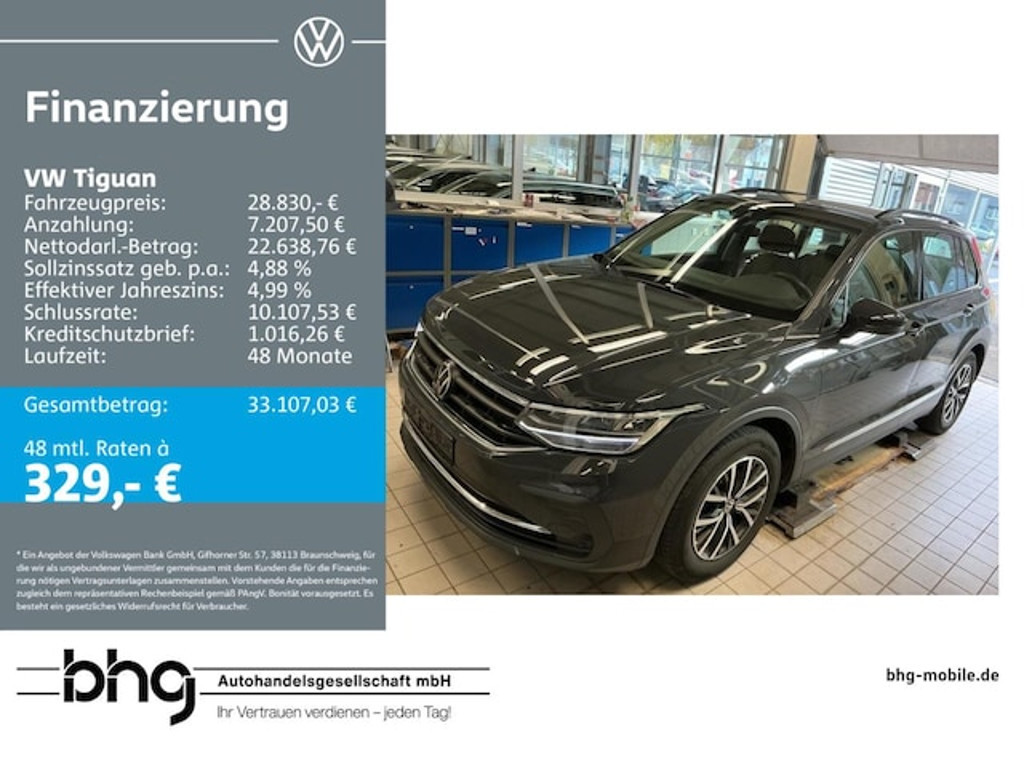 Volkswagen Tiguan DSG Life 1.5 TSI