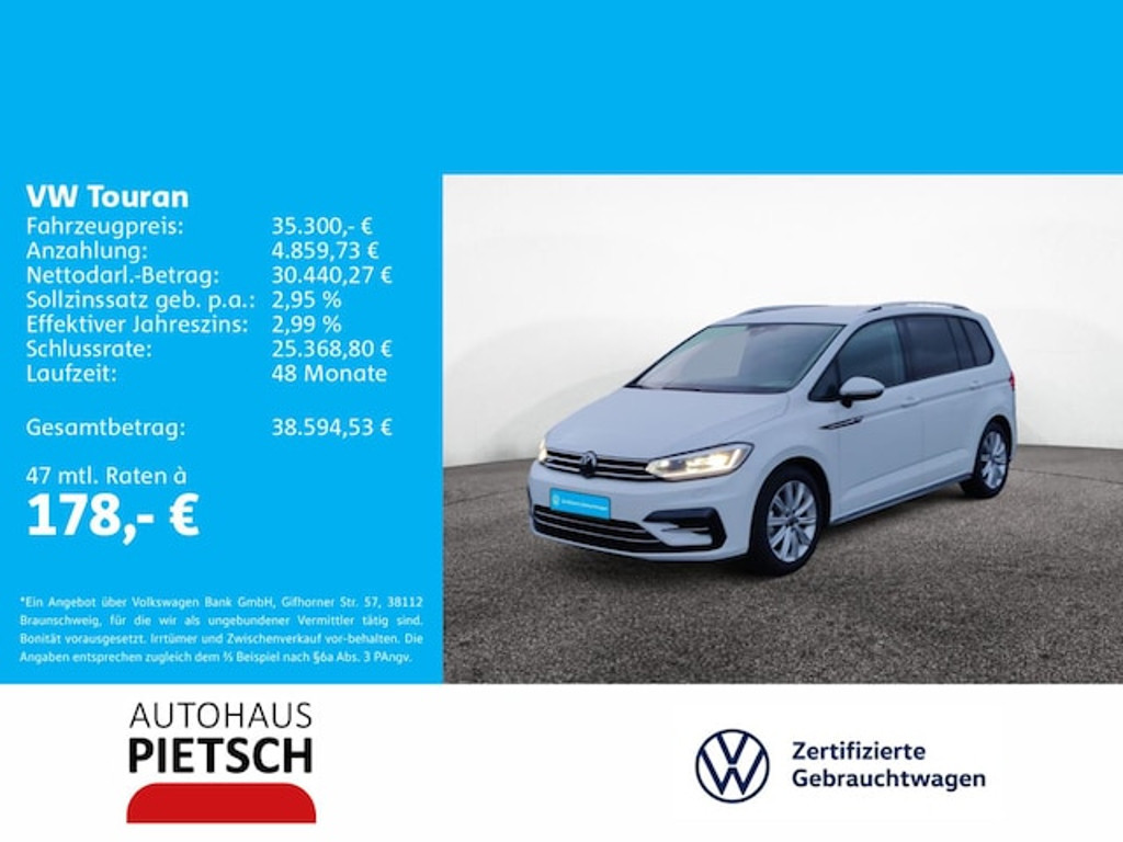 Volkswagen Touran Comfortline 1.5 TSI
