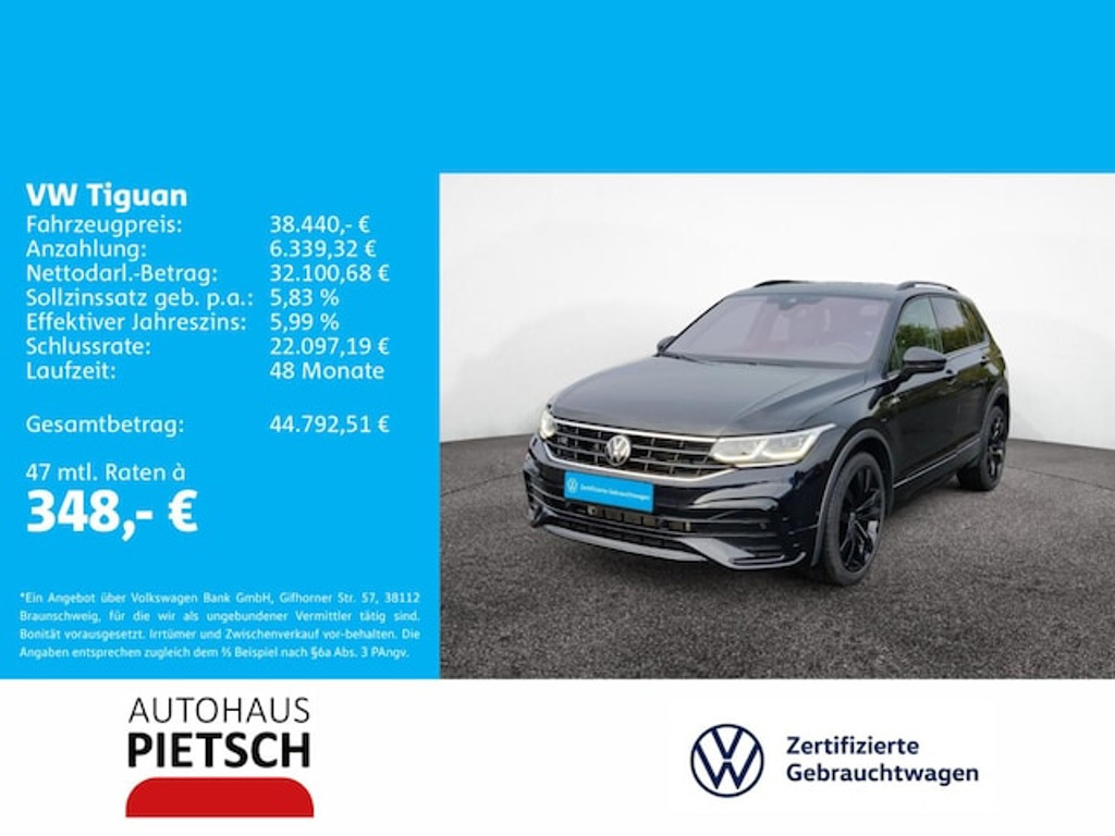 Volkswagen Tiguan R-Line 2.0 TDI
