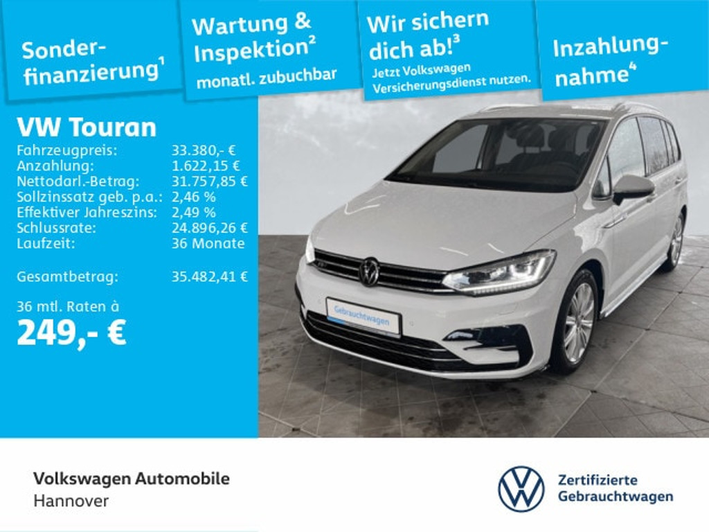 Volkswagen Touran DSG R-Line 1.5 TSI