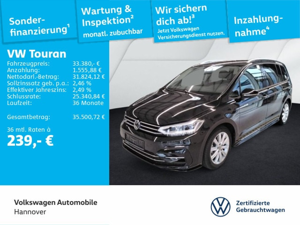 Volkswagen Touran DSG R-Line 1.5 TSI