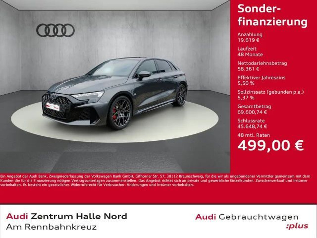 Audi RS3 Sportback Quattro S-Tronic