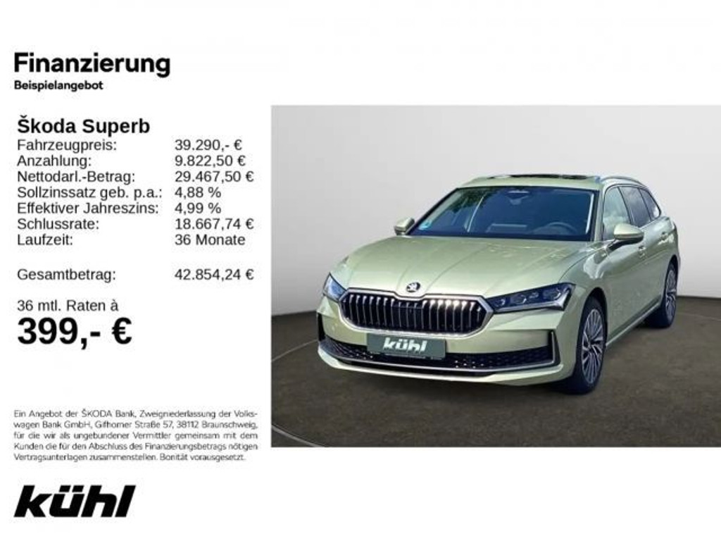 Skoda Superb Combi 1.5 TSI