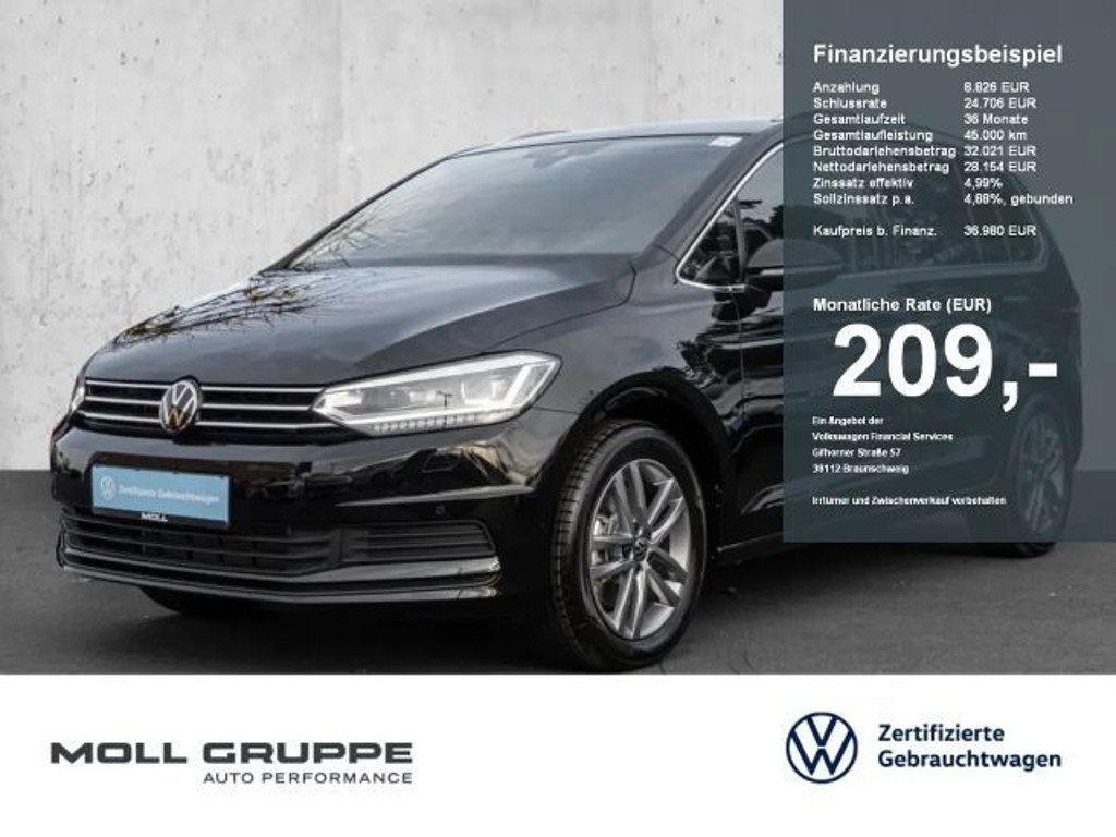 Volkswagen Touran Comfortline DSG 1.5 TSI