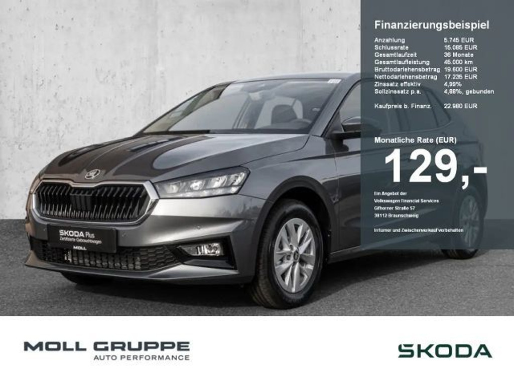 Skoda Fabia 1.0 TSI Selection