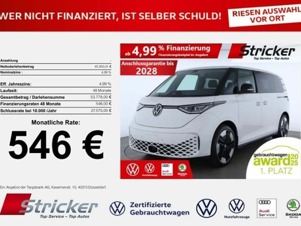 Volkswagen ID.Buzz 77 KWh IQ.Drive 150 kW
