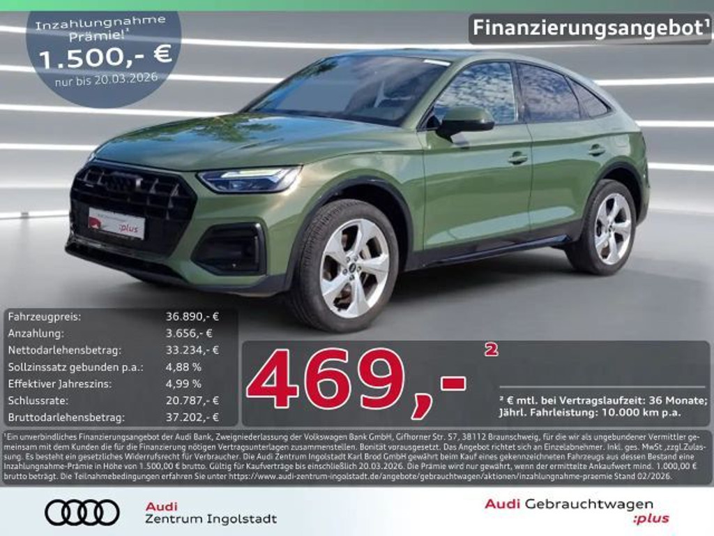 Audi Q5 Sportback Quattro Hybride 50 TFSI
