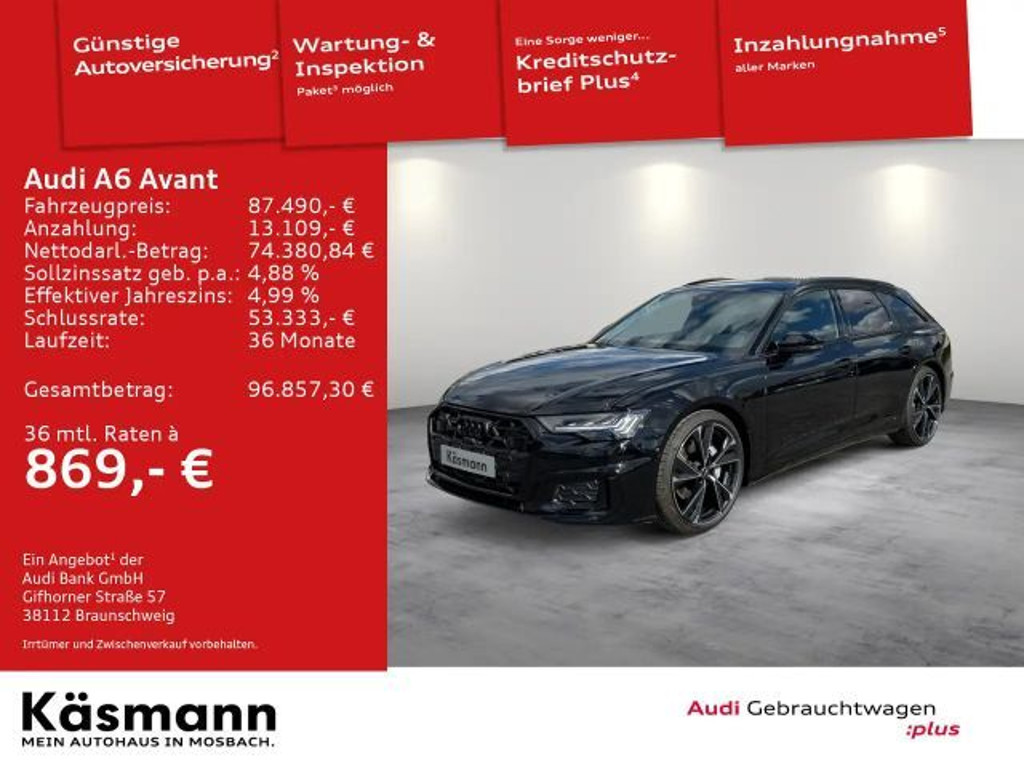 Audi A6 Quattro S-Line 50 TDI