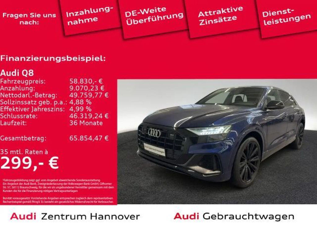 Audi Q8 Quattro 55 TFSI