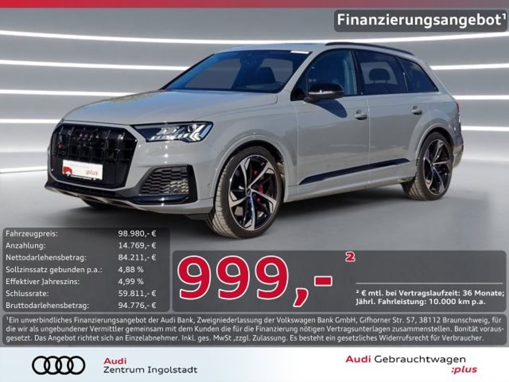 Audi SQ7 Quattro Competition