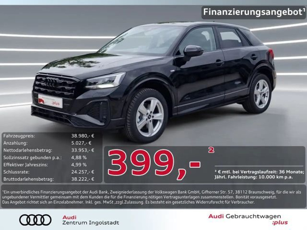 Audi Q2 Quattro S-Line 40 TFSI