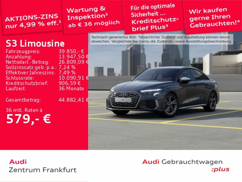 Audi S3 Sedan Quattro S-Tronic