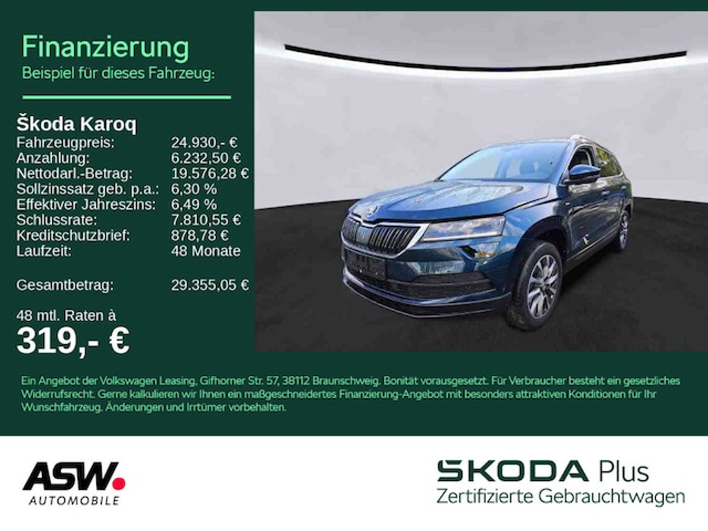 Skoda Karoq Clever 1.5 TSI