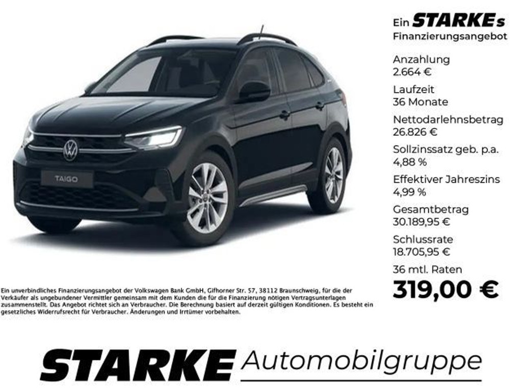 Volkswagen Taigo DSG 1.0 TSI