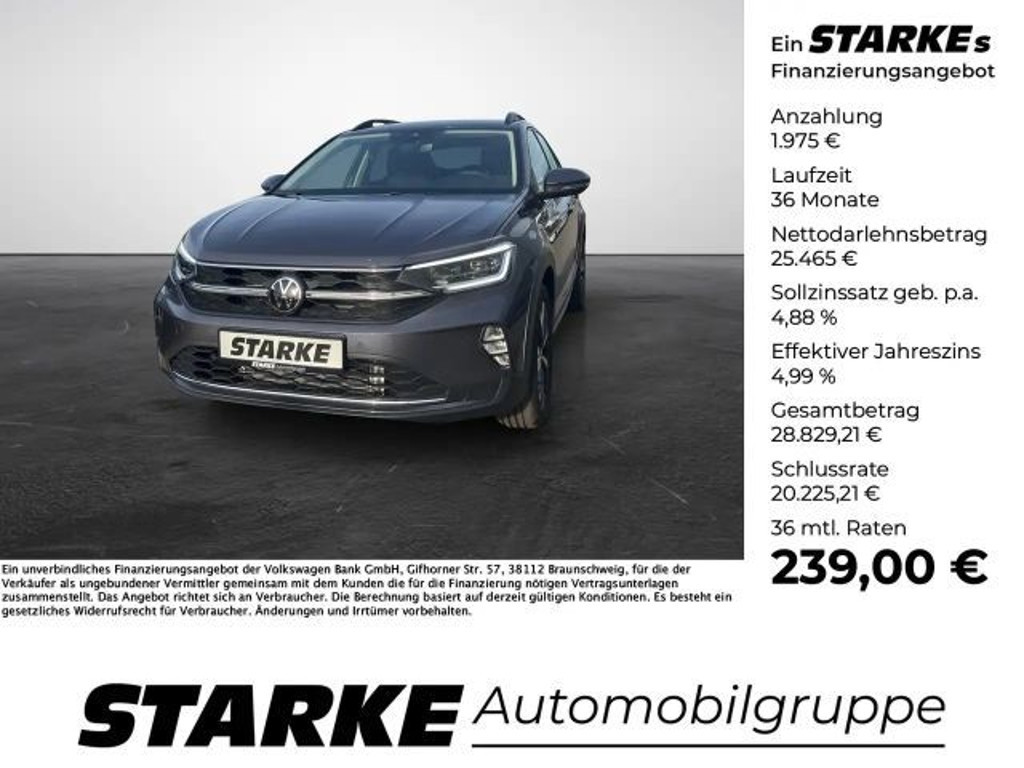 Volkswagen Taigo DSG Life 1.5 TSI