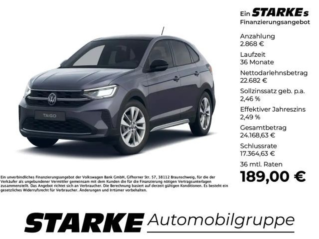 Volkswagen Taigo 1.0 TSI