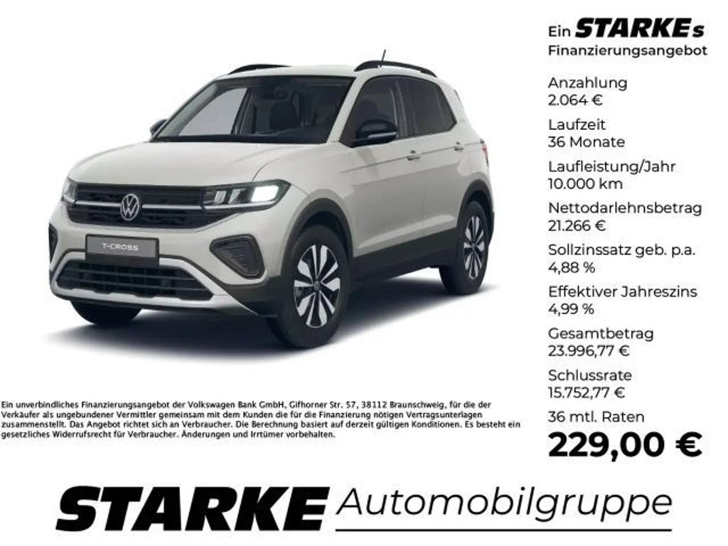 Volkswagen T-Cross 1.0 TSI