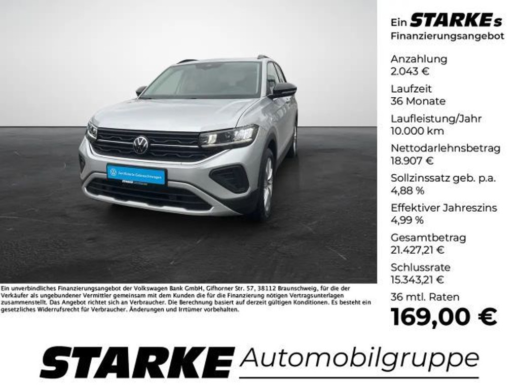 Volkswagen T-Cross 1.0 TSI