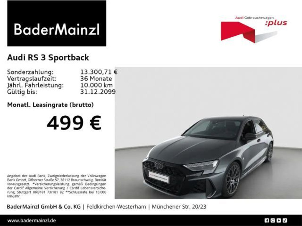 Audi RS3 Sedan Quattro