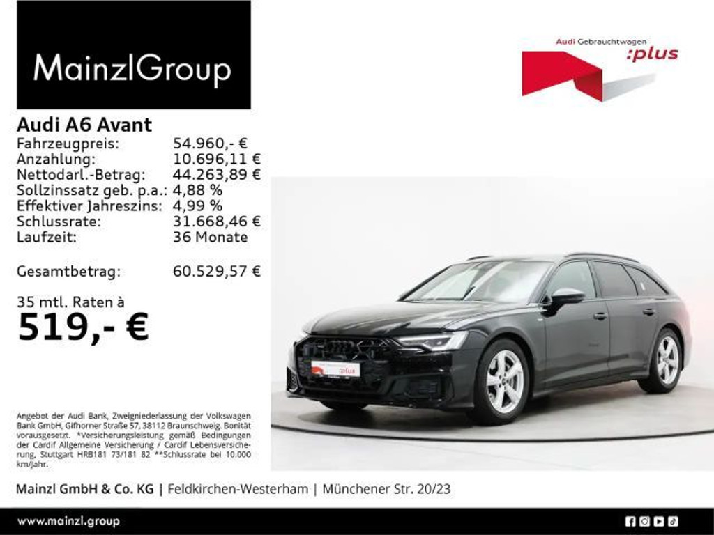 Audi A6 Quattro S-Line 50 TDI
