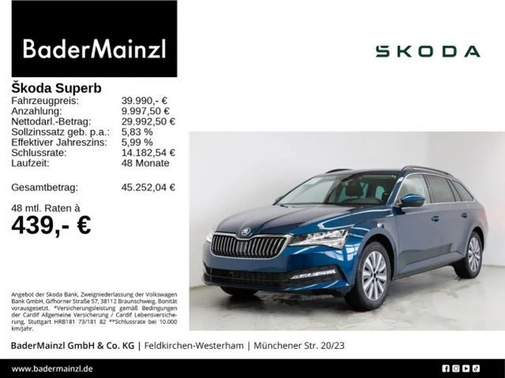 Skoda Superb Ambition Combi