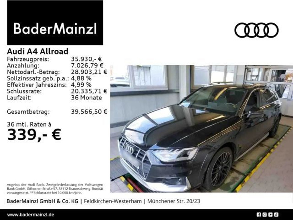 Audi A4 allroad Quattro 45 TFSI