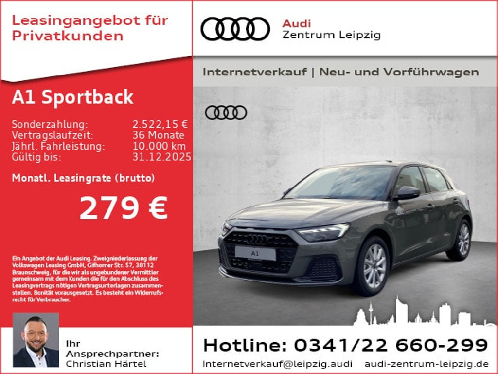 Audi A1 Sportback S-Tronic 30 TFSI
