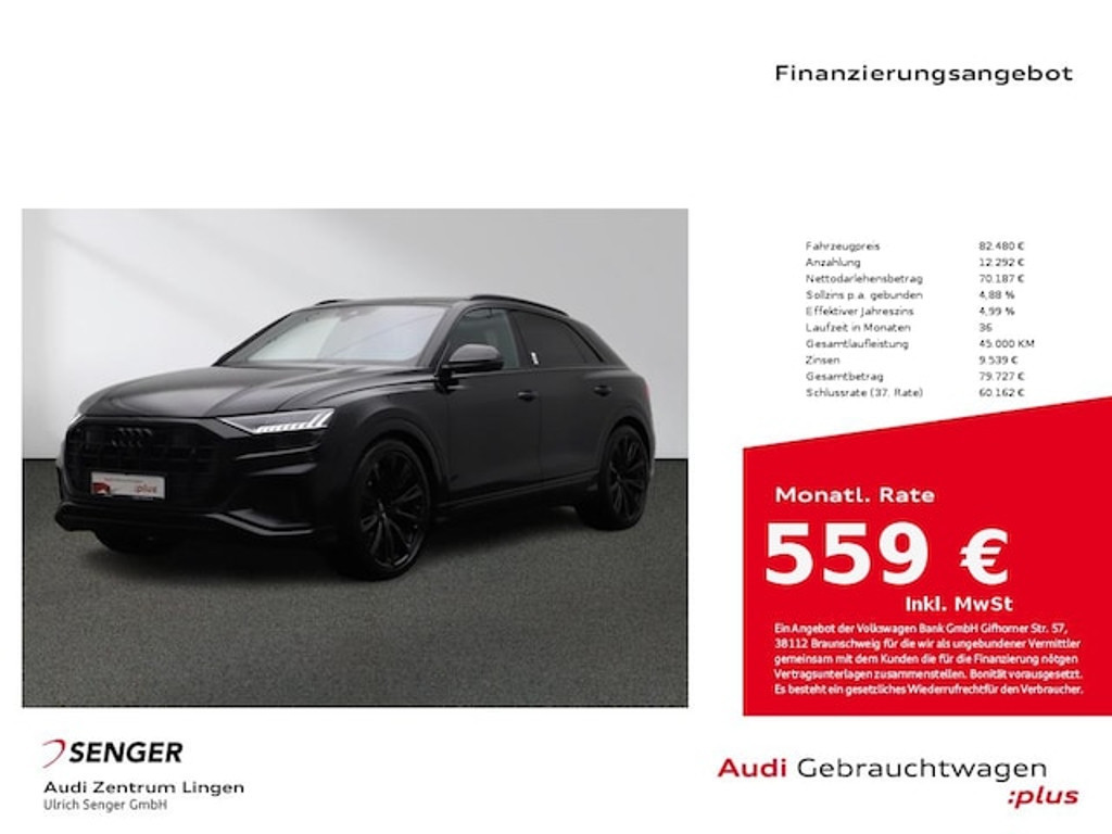 Audi SQ8 Quattro Competition