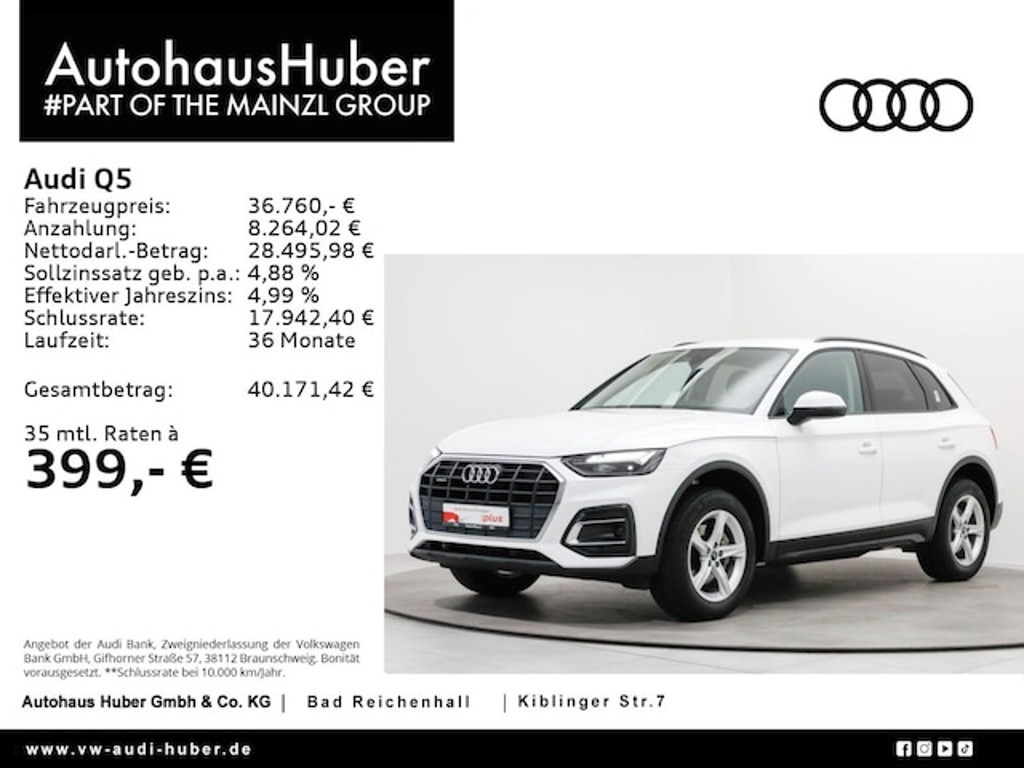 Audi Q5 Quattro S-Tronic 40 TFSI
